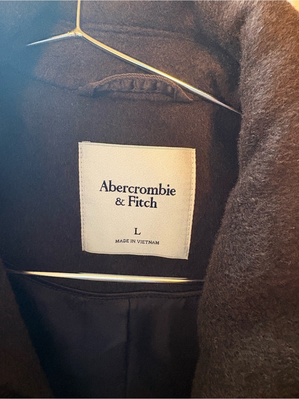 Abercrombie & Fitch Wool-Blend Bubble Hem Coat - Picture 10 of 10